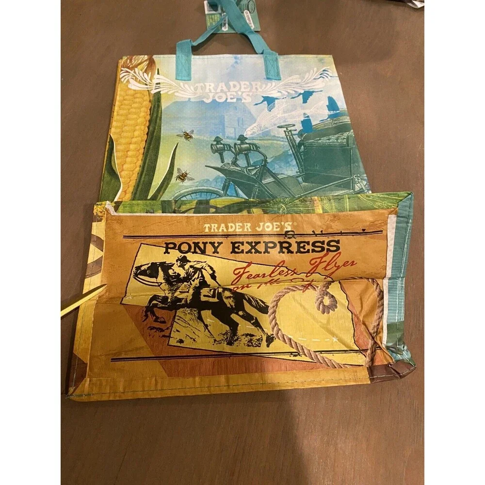 Trader Joe’s Bag Nebraska NEW Reusable Grocery Shop Bag Ships Fast